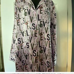 Victoria Secret Satin Nightshirt Size M w/pocket